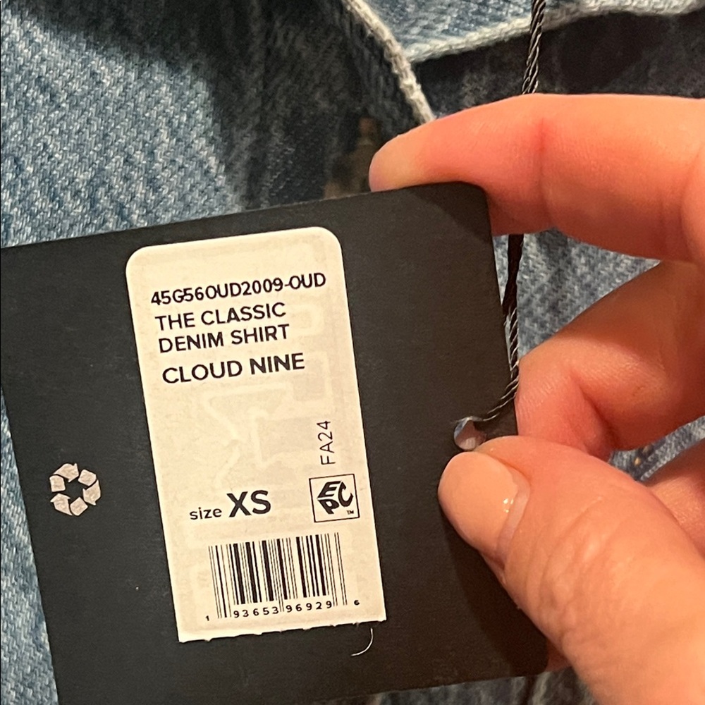 NWT-Joe’s Brand Denim Shirt - Picture 3 of 11